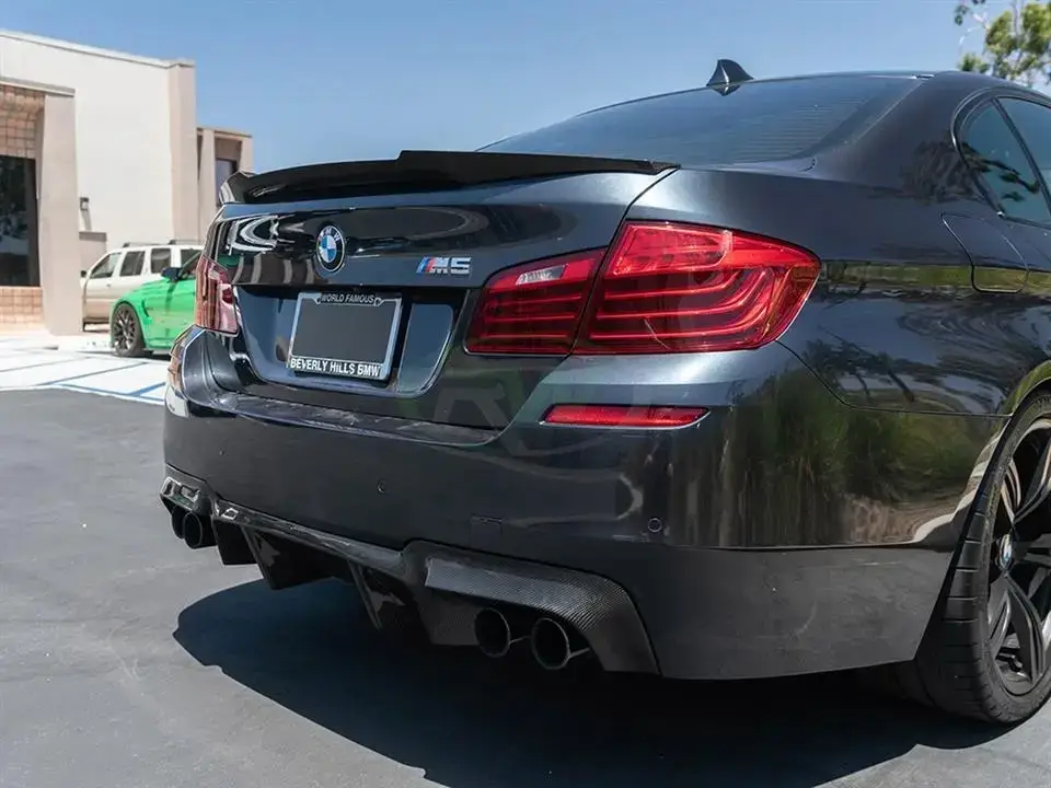 Глянцевый Спойлер багажника BMW 5-series F10 M4 дизайн Спойлер багажника Тюнинг на авто БМВ 5 серии