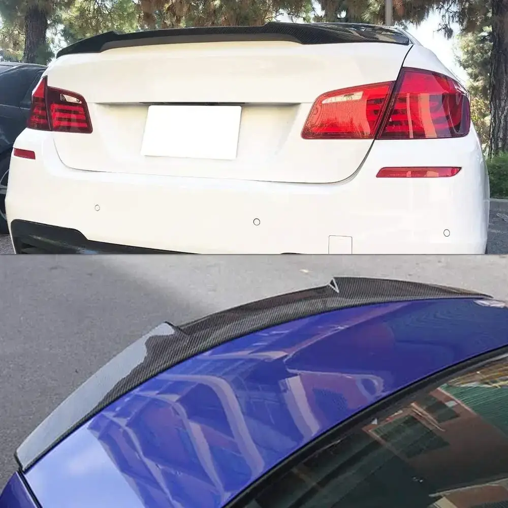 Карбоновый Спойлер багажника BMW 5-series F10 M4 дизайн Спойлер багажника Тюнинг на авто БМВ 5 серии