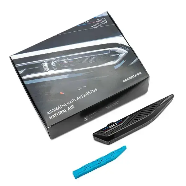 Ароматизатор воздуха BMW M Perfrormance "50 years" Natural Air, комплект с катриджем "Mountain View"