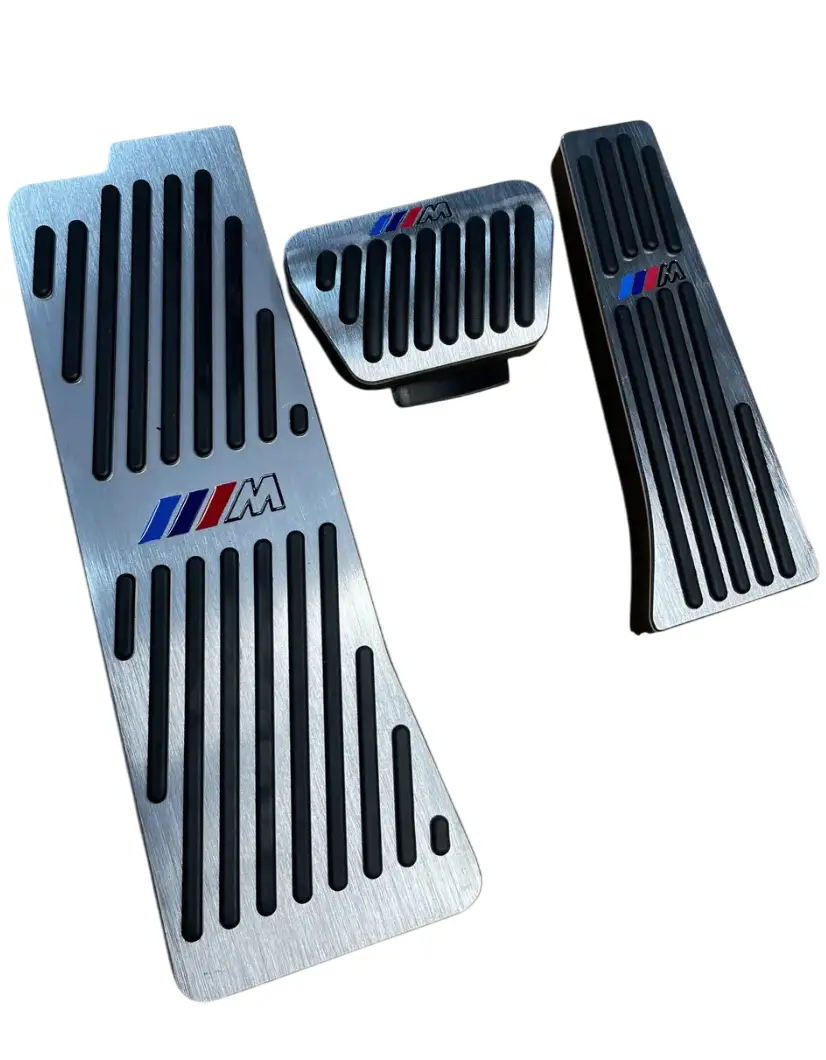 Накладки на педалі АКПП BMW 3 Series G20 G21 (2019+) | M-Style | Сірі 