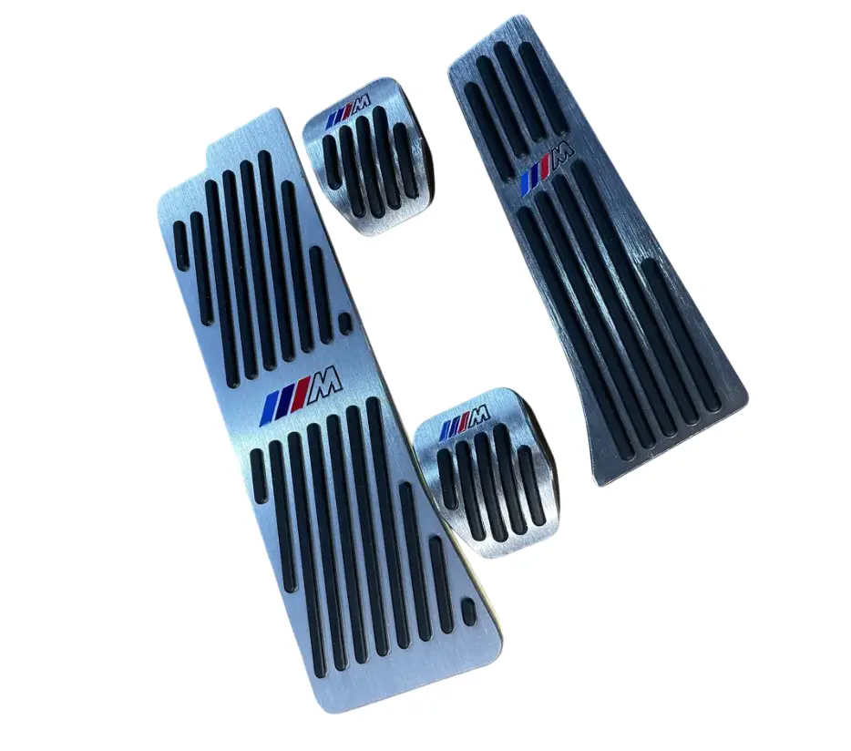 Накладки на педали МКПП BMW 3 Series G20 G21 (2019+) | M-Style | Серые  