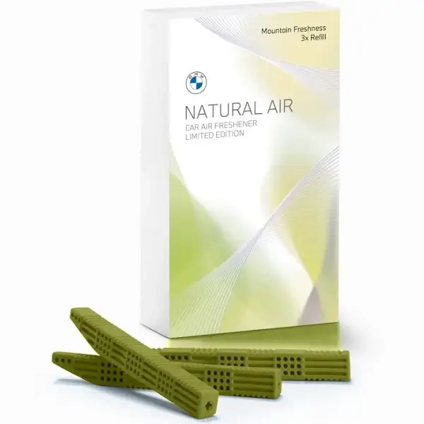 Оригинальный комплект сменных картриджей ароматизатора BMW Natural Air "Mountain Freshness" (3 шт.) 83125B57E2