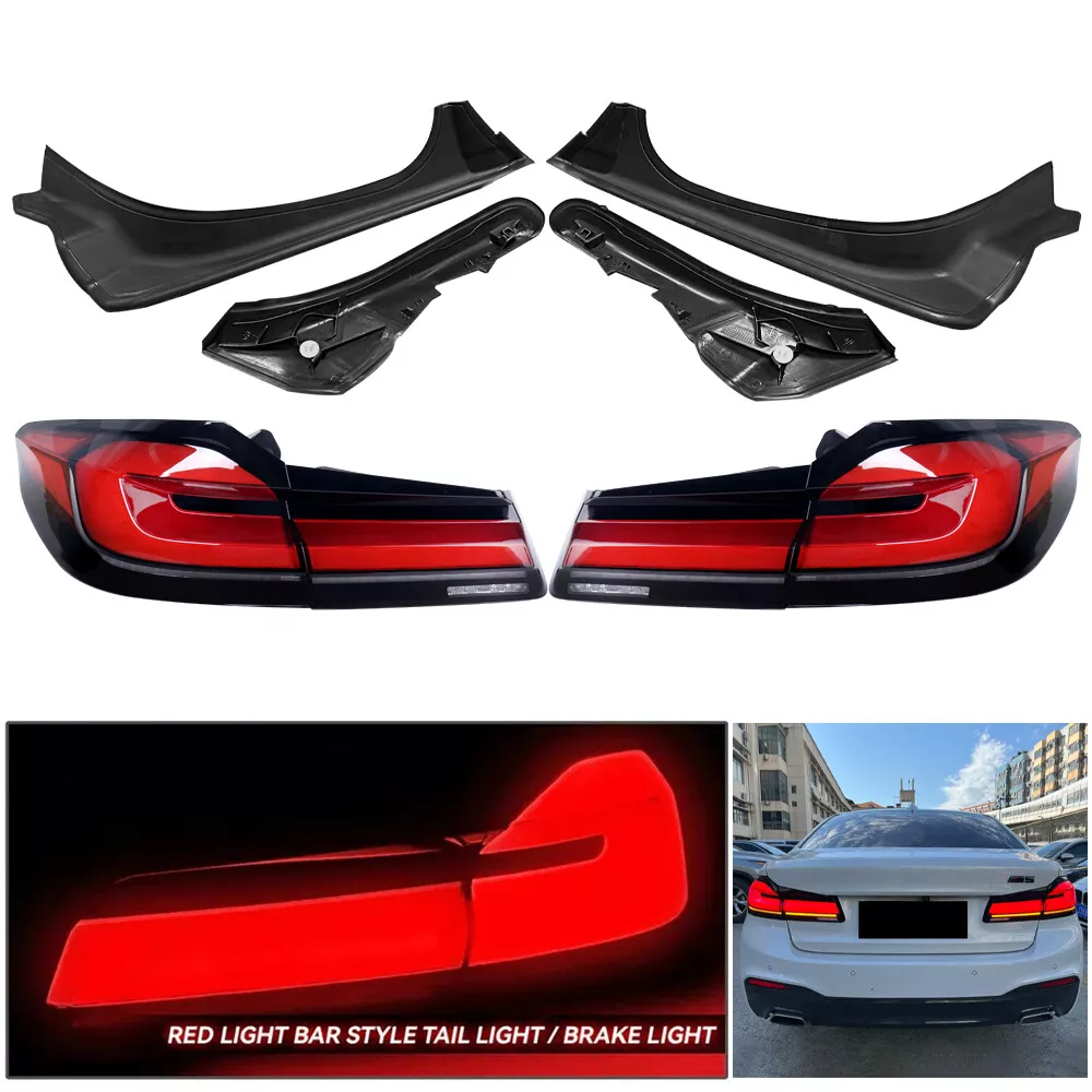 Задние фонари BMW G30 F90 (2017-2020) Апгрейд в LCI Европа, задняя оптика Г30 рестайлинг