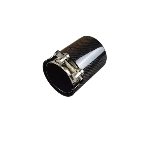 Спортивна одиночна насадка з гравіюванням і перфорацією, карбонова, 68-73 мм BMW M Performance 89 мм