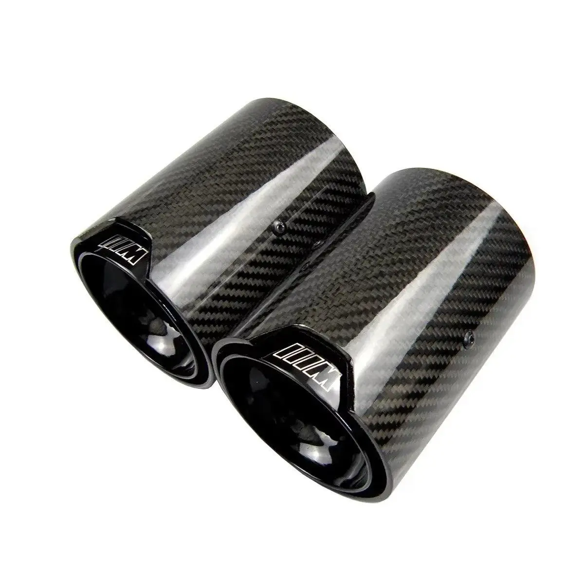 Спортивна одиночна насадка з гравіюванням і перфорацією, карбонова, 68-73 мм BMW M Performance 89 мм