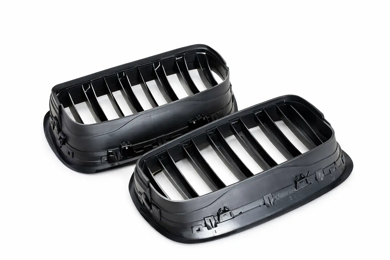 Решітки радіатору BMW X5 E70 X6 E71 Однореберні Чорний Мат