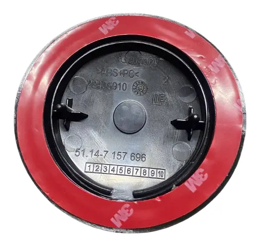 Эмблема для багажника BMW E70, E71, (82 мм) оригинальный стиль лого, чёрно-голубая