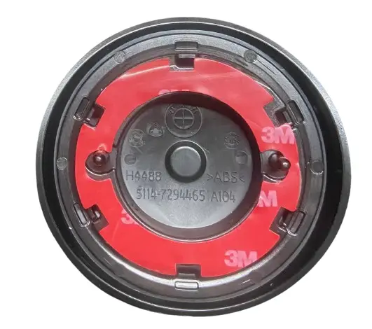 Емблема для багажника BMW F15, F16, (82 мм) оригінальний стиль лого, чорно-блакитна