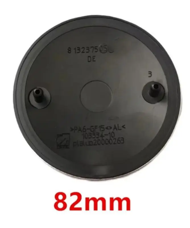 Значок на капот BMW 82 мм, ювілейна серія Motorsport «50 років», чорний