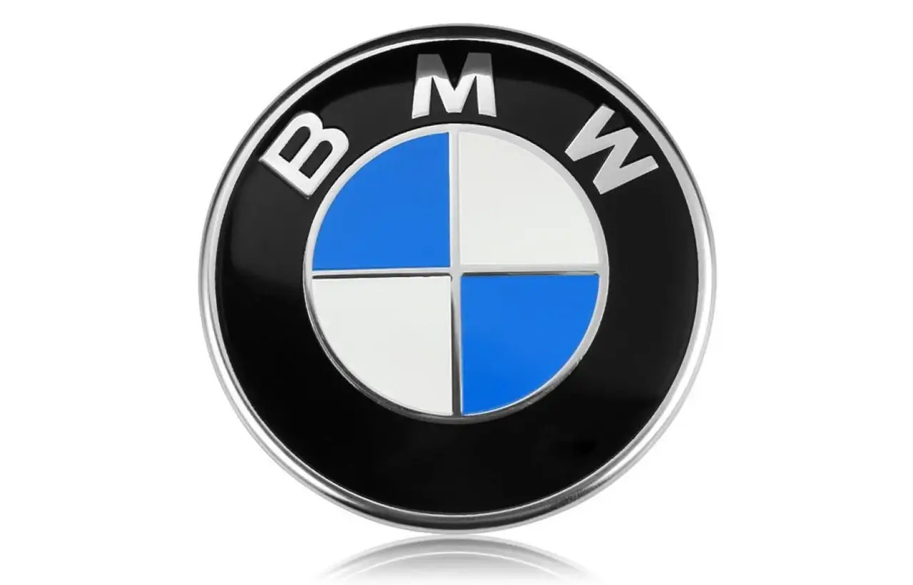 Оригинальная Эмблема БМВ (82 мм.) Значок БМВ на капот для вашего авто (7463684, 7499154)